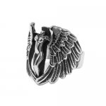FSR22W38  Wings Angel  ring