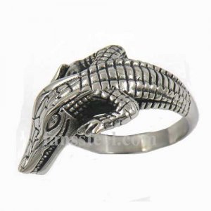 FSR11W94 crawling crocodile alligator ring