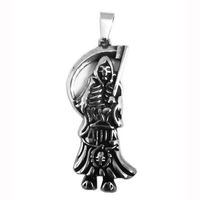 FSP19W48 Reaper Skull Pendant