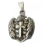 FSP18W97  Cross Eagle Pendant