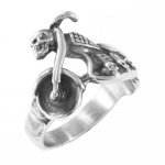 FSR21W55 Skull Rider ring
