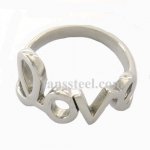 FSR10W78 word love Ring 