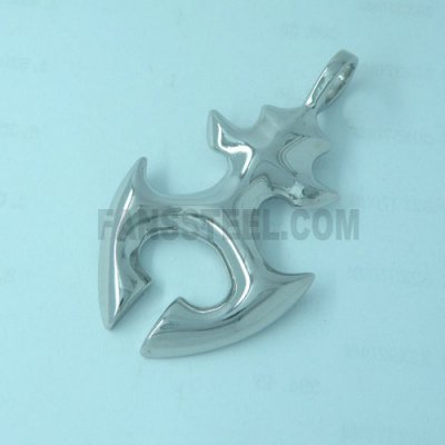 FSP03W95 pendant Tribal Trident Pendant