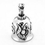 FSP17W90 USA angel wings bell biker Pendant