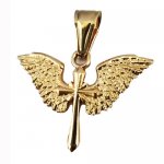 FSP19W76  Cross Wings Pendant