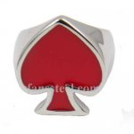 FSR12W43R Vets spade heart ring