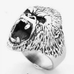 FSR20W26 angry grin gorilla animal Ring