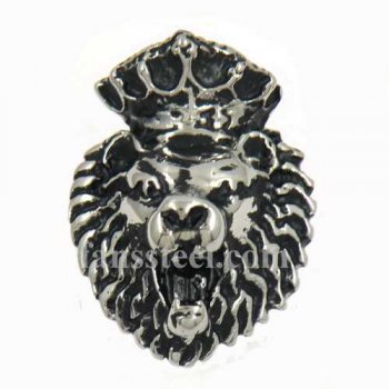 FSR09W19 ring crown queen lion ring