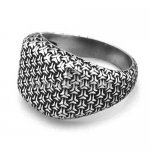 FSR20W07 mat pattern Ring 