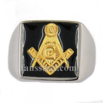 FSR12W55 Master Mason masonic ring