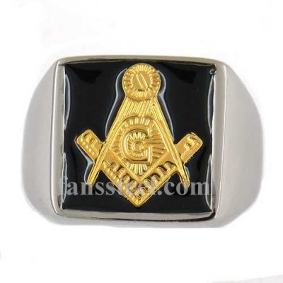 FSR12W55 Master Mason masonic ring