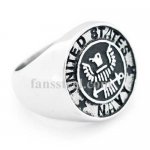 FSR14W00 United States Navy Vetern military Ring 