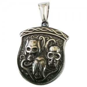 FSP19W13 Skull Pendant