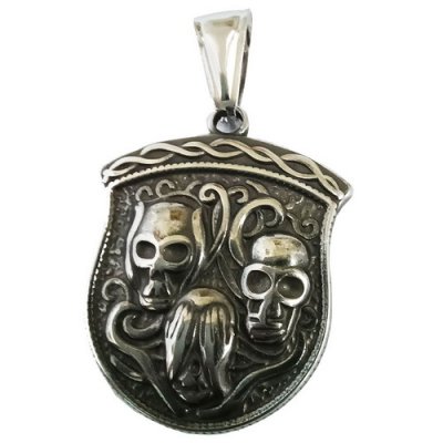 FSP19W13 Skull Pendant