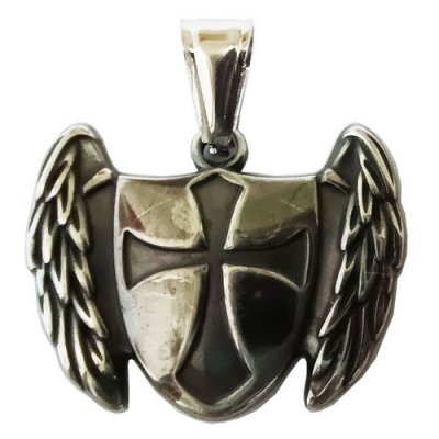 FSP19W01 Cross Wings Pendant