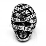 FSR14W21 wrap bandage injured skull ring