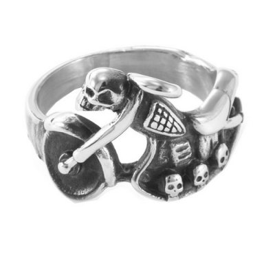 FSR21W55 Skull Rider ring