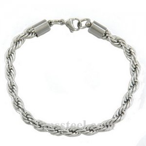 twist rope bracelet thickness 5mm length 21cm FSB00W37