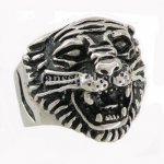 FSR07W23 leopard panther lion ring 