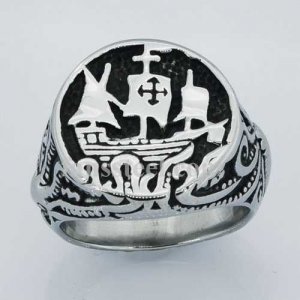 FSR14W51 sailing boat ship ring