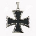 FSP16W75 German iron cross  pendant 