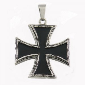 FSP16W75 German iron cross pendant