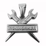 FSP19W98  Cross Spanner Pendant
