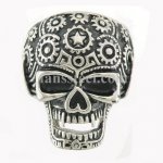 FSR09W72 skull ring  sunshine gear head