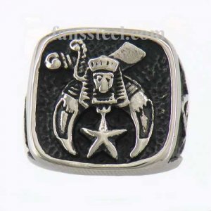 FSR11W39 shriner masonic Ring