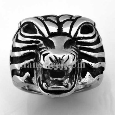 FSR07W13 tiger animal ring