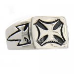 FSR04W92 Maltese Cross Square Ring 