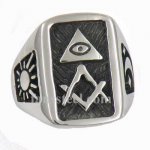 FSR11W74 all seeing eye  ring