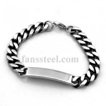 FSB00W71 Stainless steel jewelry band cowboy twist Bracelet