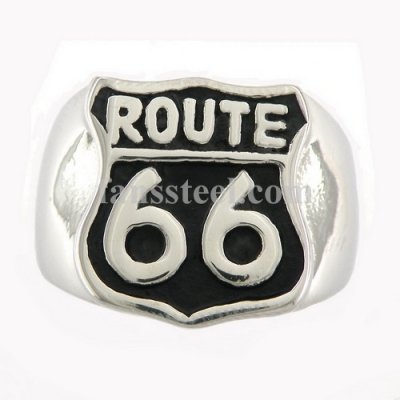 FSR11W00 Highway Route 66 biker ring