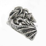 FSR10W64 tribal claw Ring 