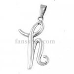 FSP17W11 alphabet word letter H Pendant