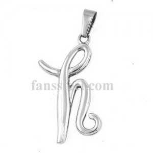 FSP17W11 alphabet word letter H Pendant