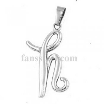 FSP17W11 alphabet word letter H Pendant