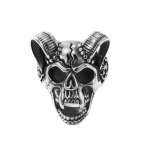 FSR22W46  Skull  ring