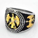 FSR10W12  Eagle scott masonic ring