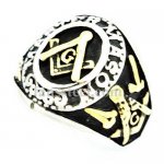 FSR20W57G master mason freemason ring