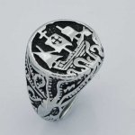 FSR14W51 sailing boat ship ring