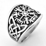 FSR20W25 Vegvisir and Knotwork ring