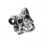 FSR22W46  Skull  ring