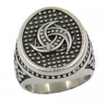 FSR12W98  wind wheel dot around Bohemian ring