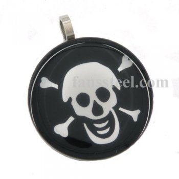 FSRKP003 cross bone skull pendant