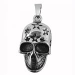 FSP19W42  Star Skull Pendant