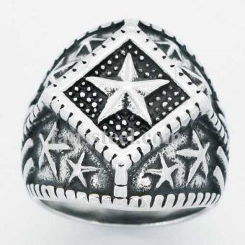 FSR14W62 five-pointed star ring