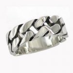 FSR10W04  twist wave Infinity ring 