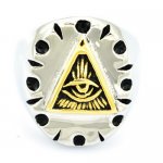 FSR20W81 triangle all seeing eye  Ring